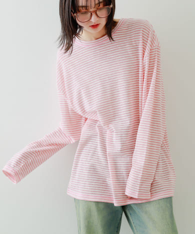 シアーボーダールーズTシャツ