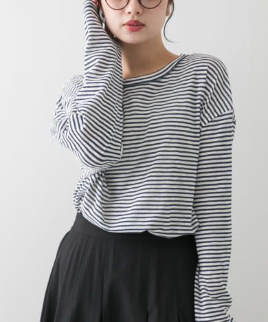 シアーボーダールーズTシャツ