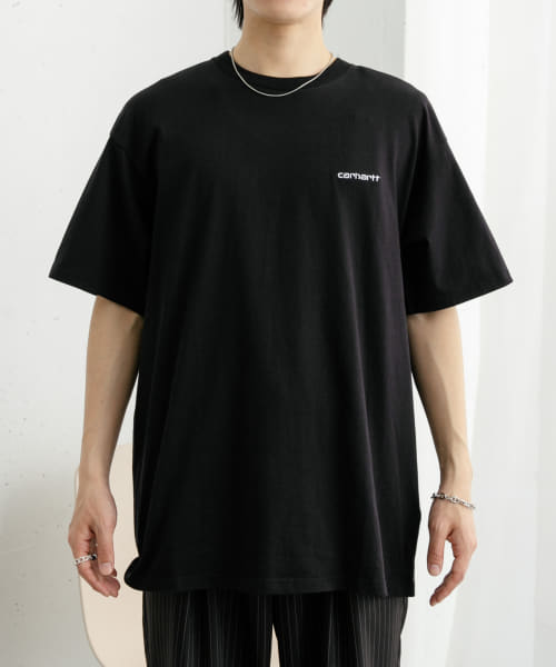 carhartt　SHORT-SLEEVE SCRIPT EMBROIDERY T-SHIRTS