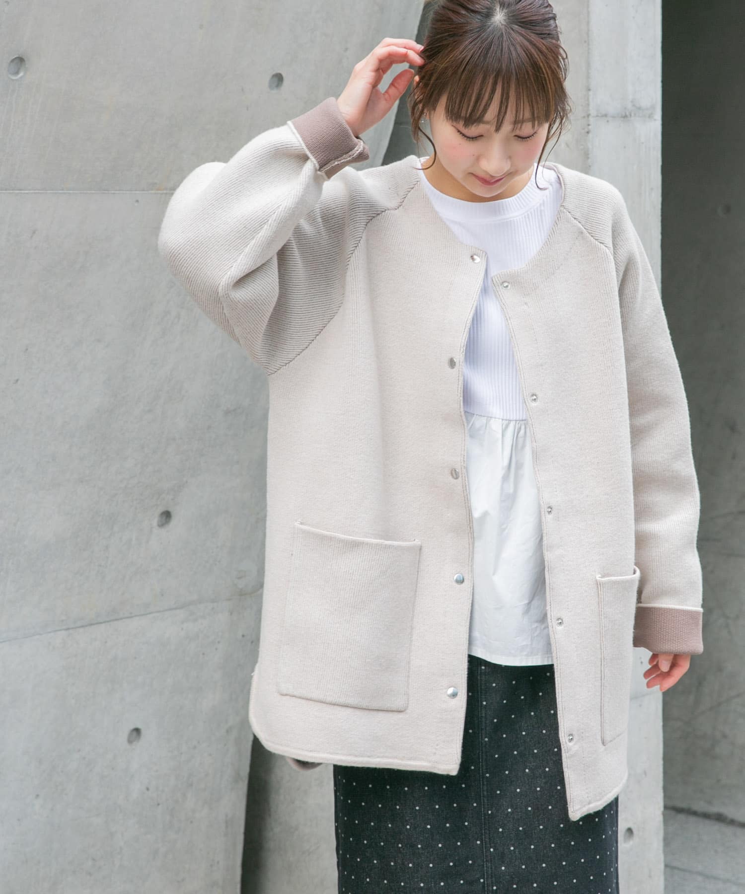 URBAN RESEARCH（アーバンリサーチ）の「Wフェイスクルーネック