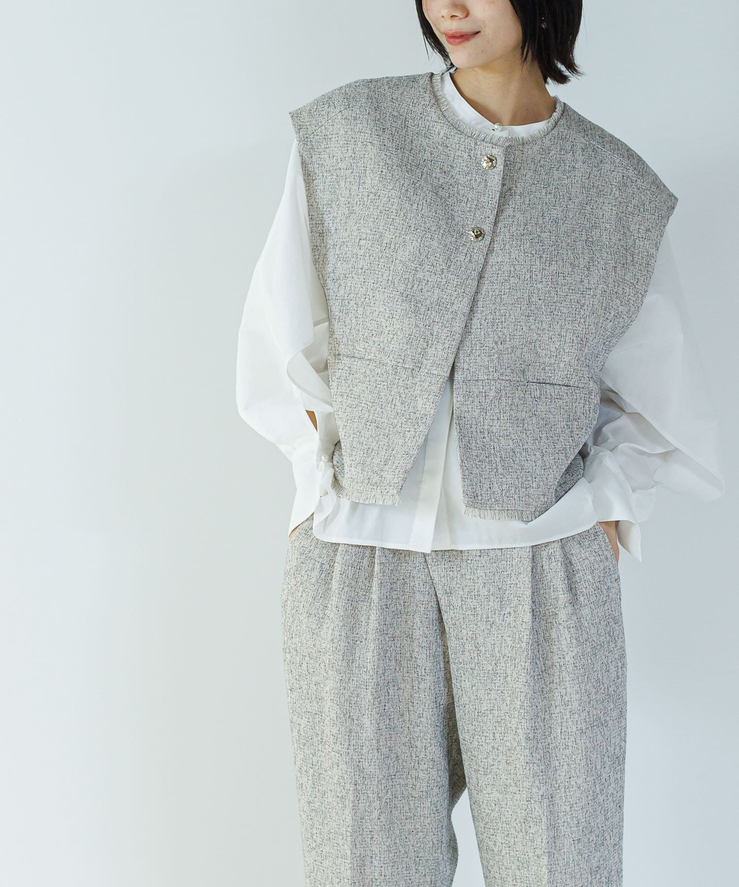 大阪店WEB限定受注制【Chikashitsu +】oversized wave border knit | OUR  BRAND,Chikashitsu +,OSAKA / WEB EXCLUSIVE | PRESSING WEB SHOP