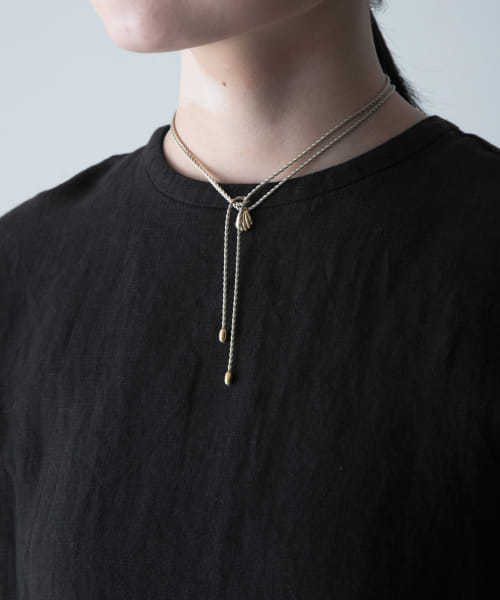 [かぐれ][Aperdiem　Shell Code Necklace(G)]
