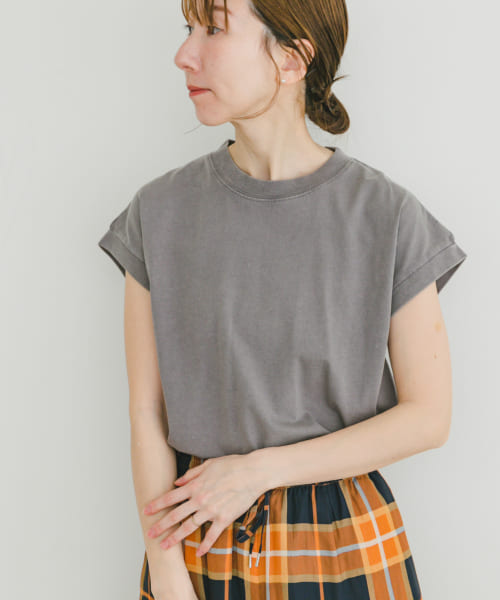 ピグメントフレンチTシャツ