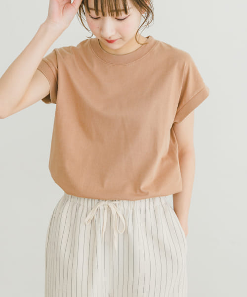 ピグメントフレンチTシャツ