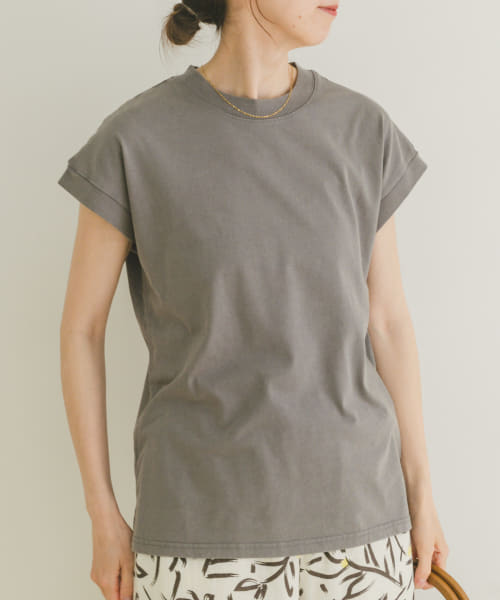 ピグメントフレンチTシャツ