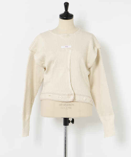 77circa　make reverse cutback linner top