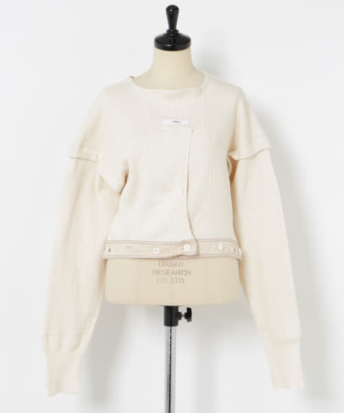 77circa　make reverse cutback linner top