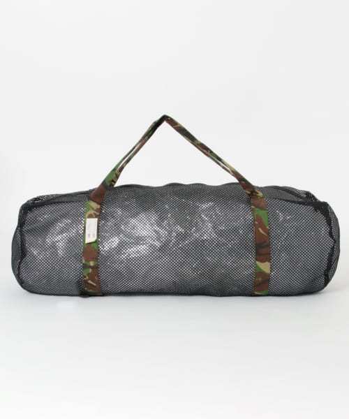 77circa　cutback mesh boston bag L