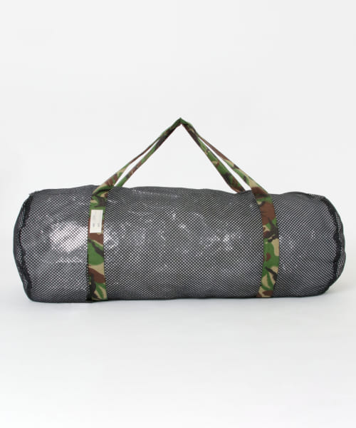 77circa　cutback mesh boston bag L