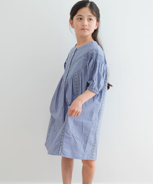 ハシゴレースワンピース(KIDS)