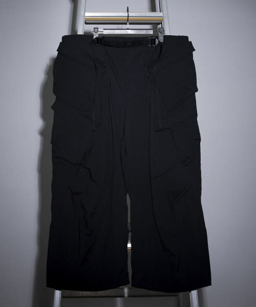 ACRONYM　wide drawcord cargo trousers