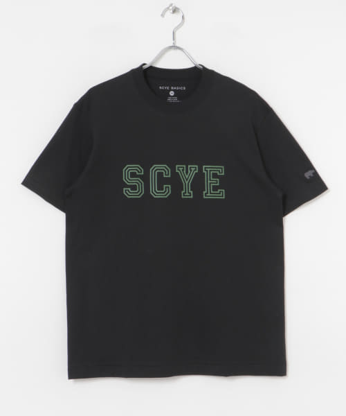 Scye　College Logo T-Shirts