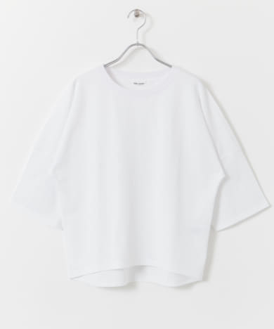 FORK&SPOON　ハイツイストコットンワイドTシャツ