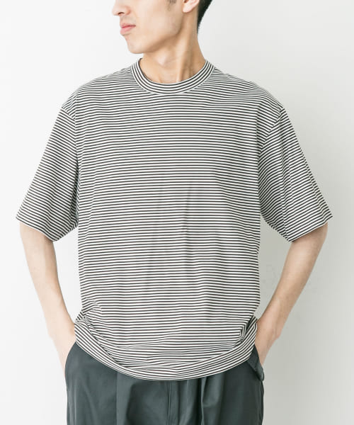STILL BY HAND　Striped T-shirts