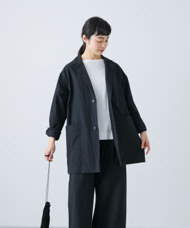 WEB限定』『ユニセックス』コットンテーラードジャケット