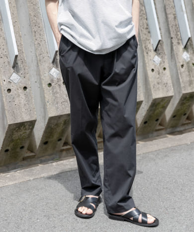 FORK&SPOON　コットンナイロンストレッチパンツ