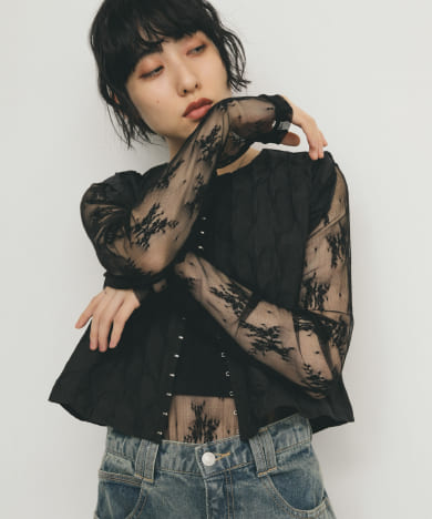 シアーレースTEE
