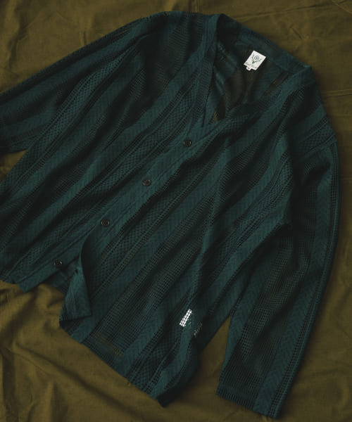 South2 West8　V-Neck Cardigan