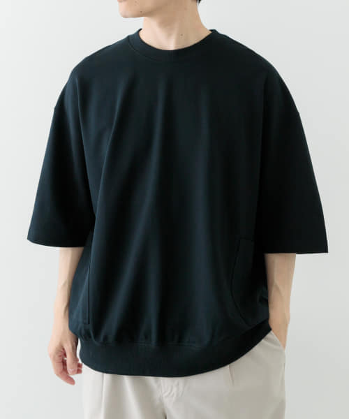 サイドストレージ半袖ポンチTops