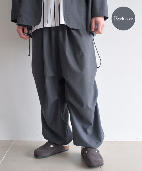 『別注』SFC×URBS　PARACHUTE PANTS