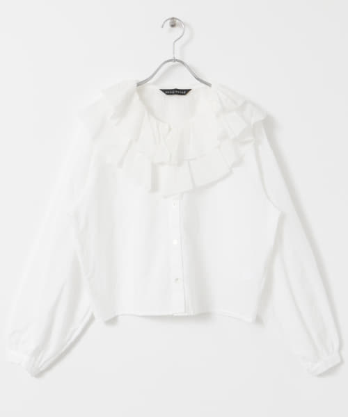 mizuiro ind　doublefrill collarsshirts