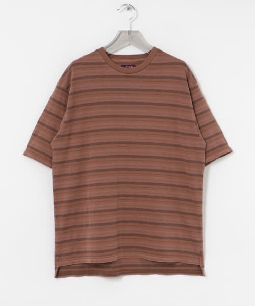 THE NORTH FACE PURPLE LABEL　Jacquard Field T-Shirt