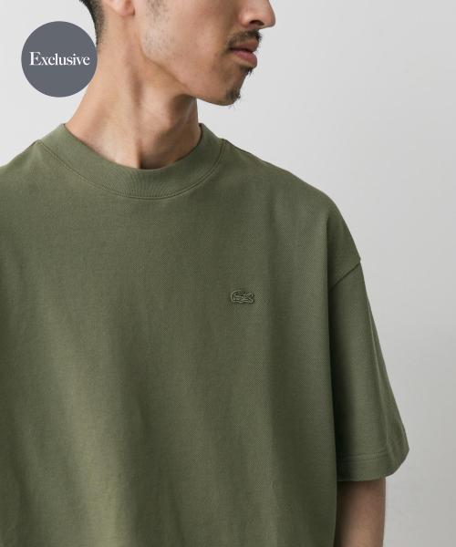 『別注』LACOSTE×DOORS　moss stitch ShortSleeve T-shirts