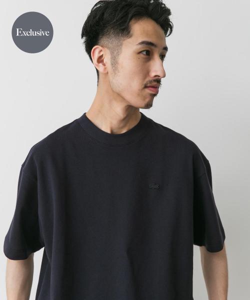 『別注』LACOSTE×DOORS　moss stitch ShortSleeve T-shirts