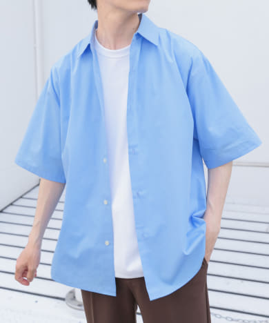抗菌防臭ブロードショートスリーブシャツ