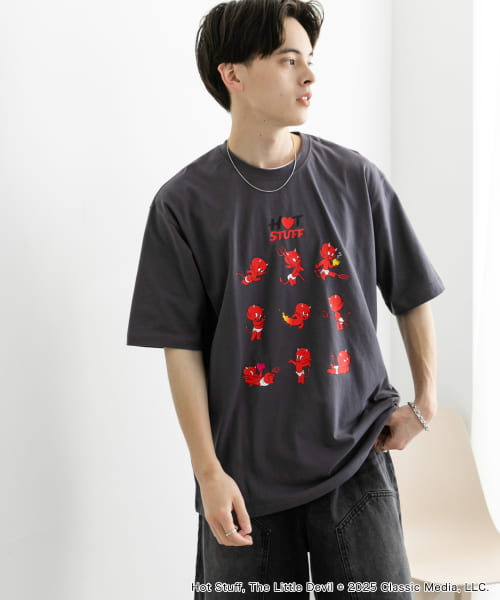 『別注』HOT STUFF×SENSE OF PLACE　 プリントTシャツ B