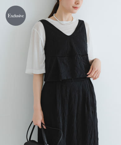 『別注』GGG×URBAN RESEARCH　クロップドワッシャートップス