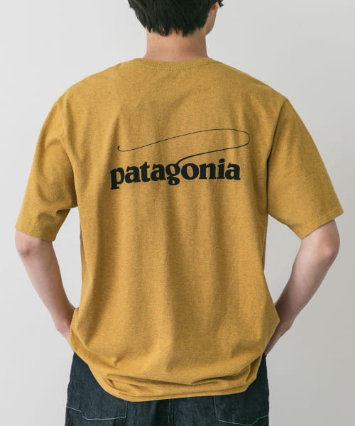 patagonia　Casting Logo Re-T-shirts