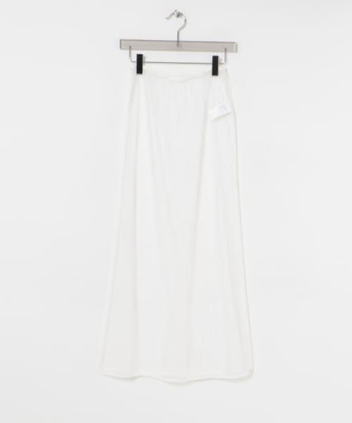 AMOMENTO　SHEER LACE LONG SKIRT