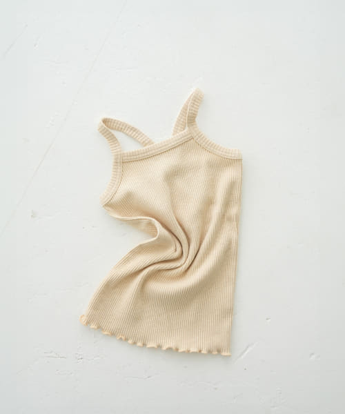 Pippi+Lotta　Ribbed camisole(KIDS)