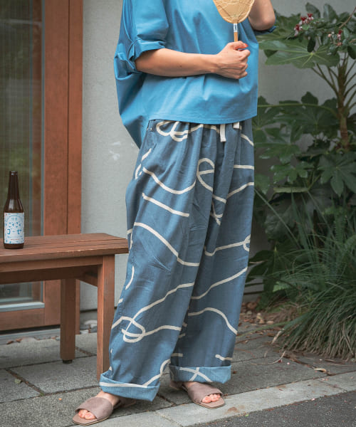 SENTO-GRASHI　「ゆ」pants (long)