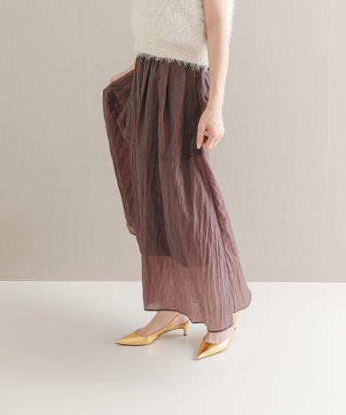 ブライトギャザースカート