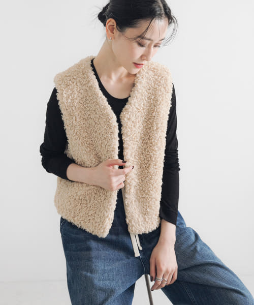 ECOPELカーリーファーベスト