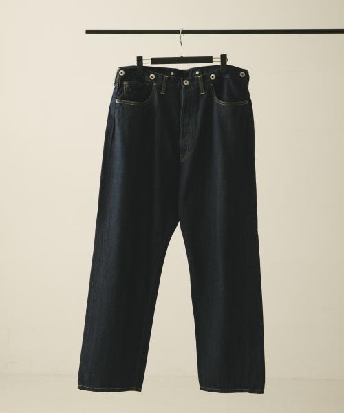 A PRESSE　No.22 Washed Wide Denim Pants