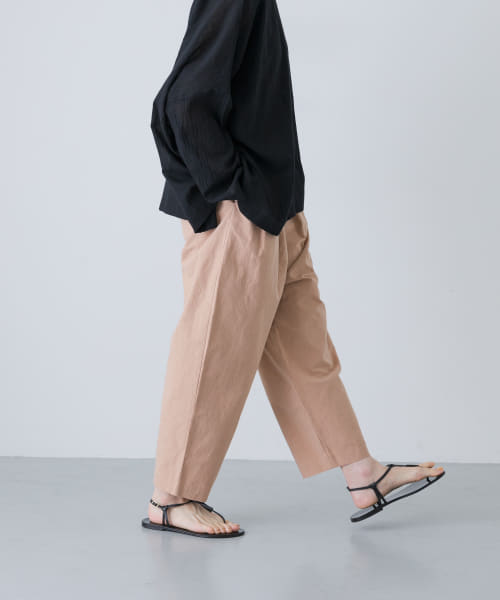 ウェザーワッシャーサルエルパンツ