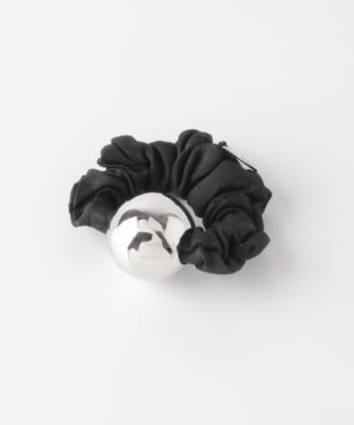 heyep　M Matal Ball Silk Scrunchie