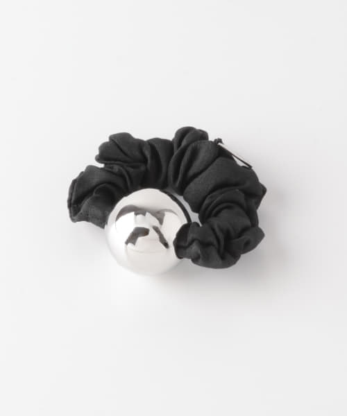 heyep　M Matal Ball Silk Scrunchie