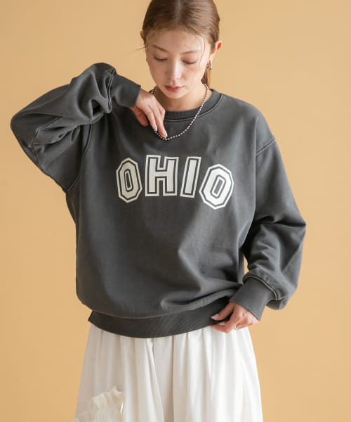 GEM SPORTSWEAR　クルーネックロゴスウェット