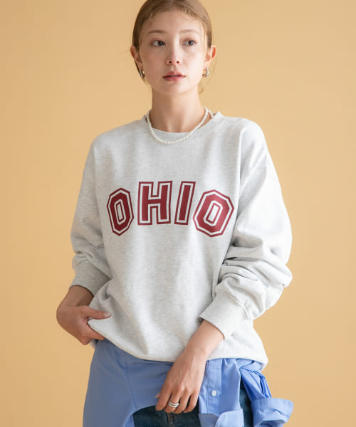 GEM SPORTSWEAR　クルーネックロゴスウェット