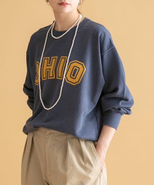 GEM SPORTSWEAR　クルーネックロゴスウェット