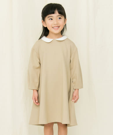 付け襟フレアワンピース(KIDS)