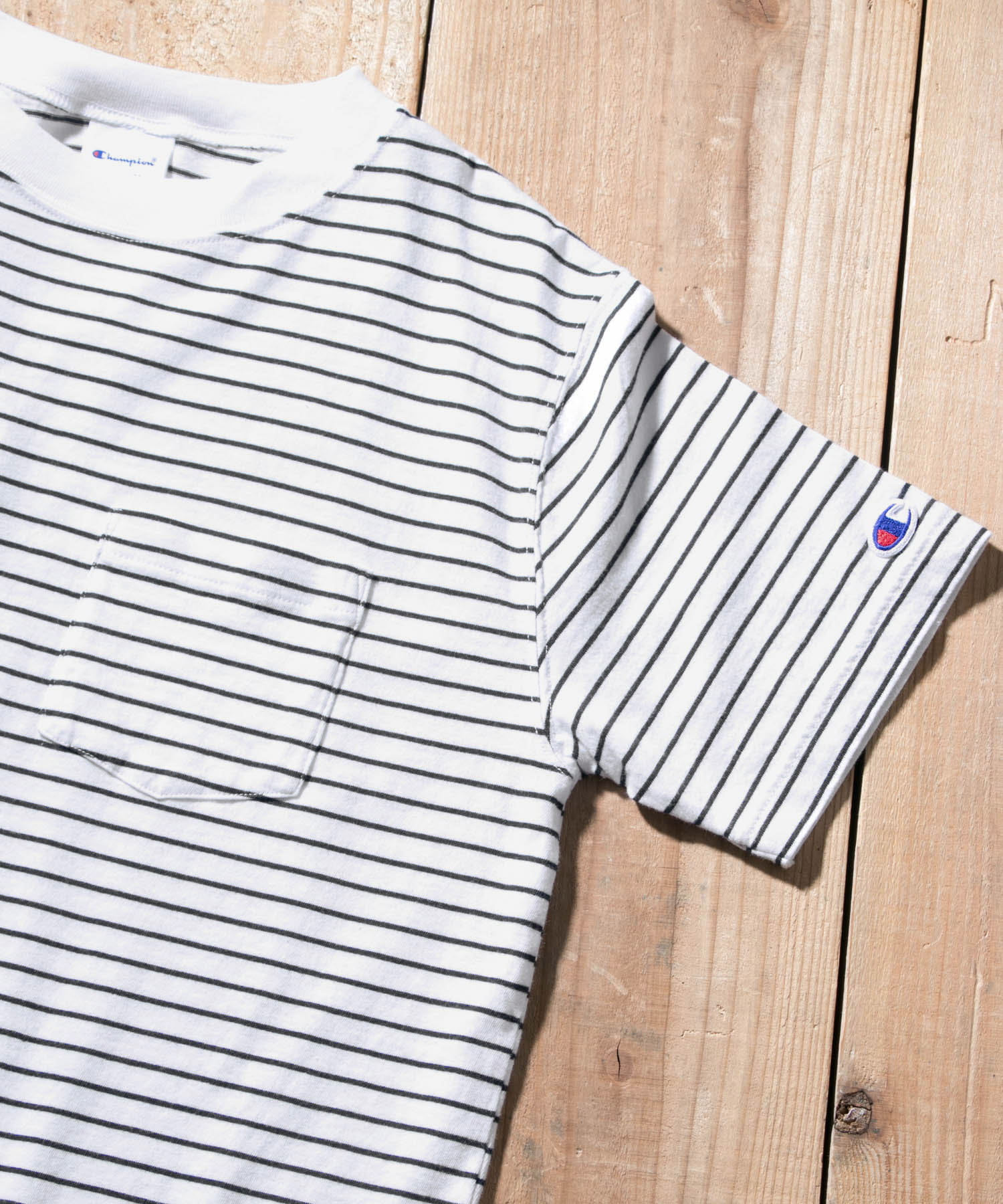 champion ボーダーtシャツ c3 p304 sm95 urban research公式ファッション通販