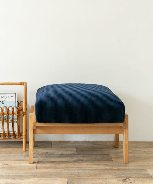 BOTHY Corduroy Ottoman オーク無垢材