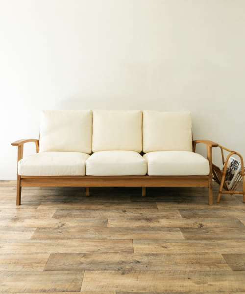 BOTHY Canvas Sofa 3P オーク無垢材