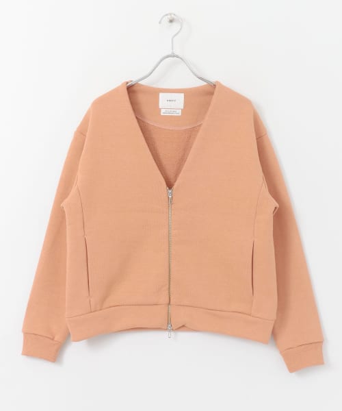UNIFY　V neck Sweat zip Cardigan∴
