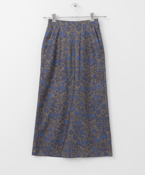 tiit tokyo　print scrath skirt